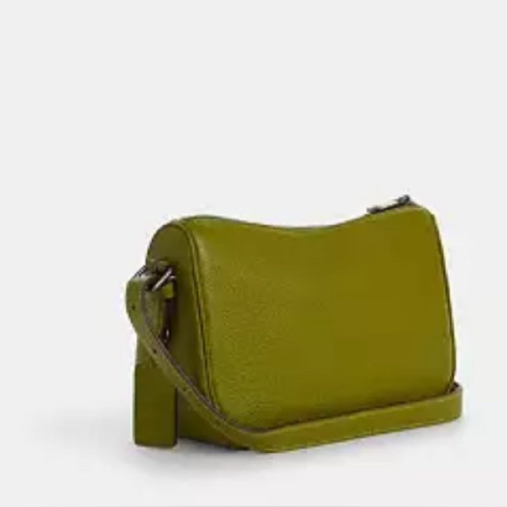 NEW- Coach Kailey Shoulder Bag Qb/bright olive - Picture 3 of 14